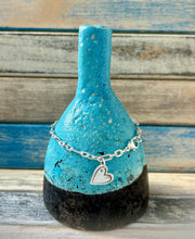 Load image into Gallery viewer, Be Mine - sterling silver charm bracelet