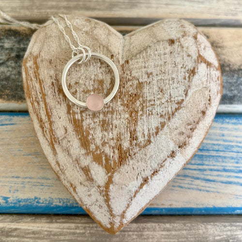 A little drop of Rose Quartz