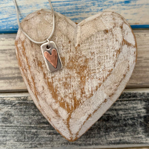 Always YOU - Silver & Copper Necklace