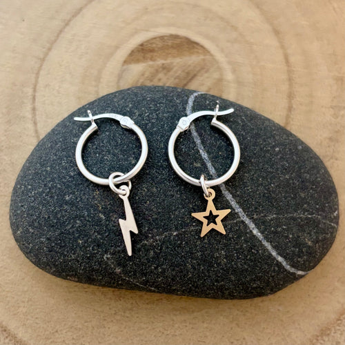 Star & Strike - Hinged Hoops