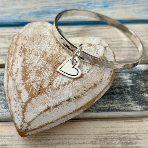 Say it… Show it… sterling silver bangle