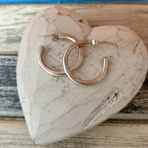 Chunky Hoop Earrings