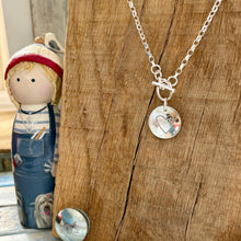 Load image into Gallery viewer, Just be YOU - toggle &amp; clasp necklace
