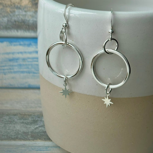 Follow the North Star - Drop Earrings