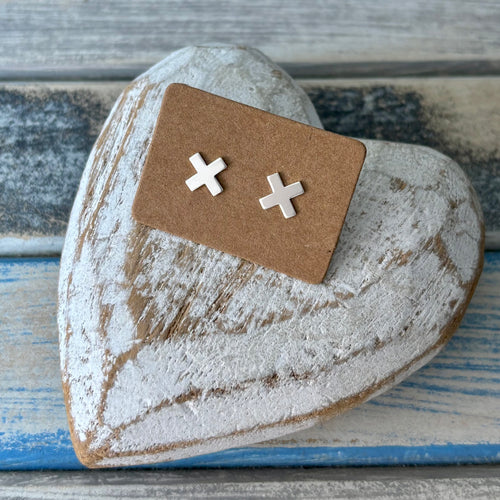 X - Pair of Stud Earrings