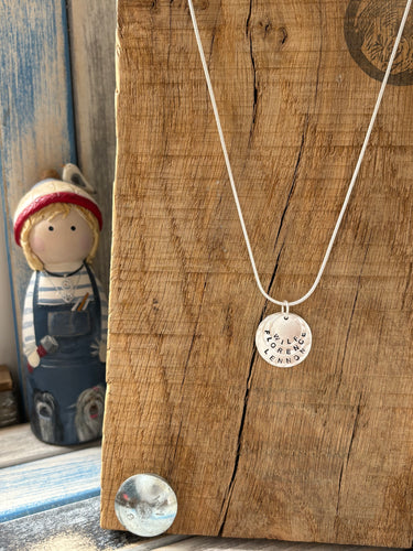 Bespoke Pendant for Stuart