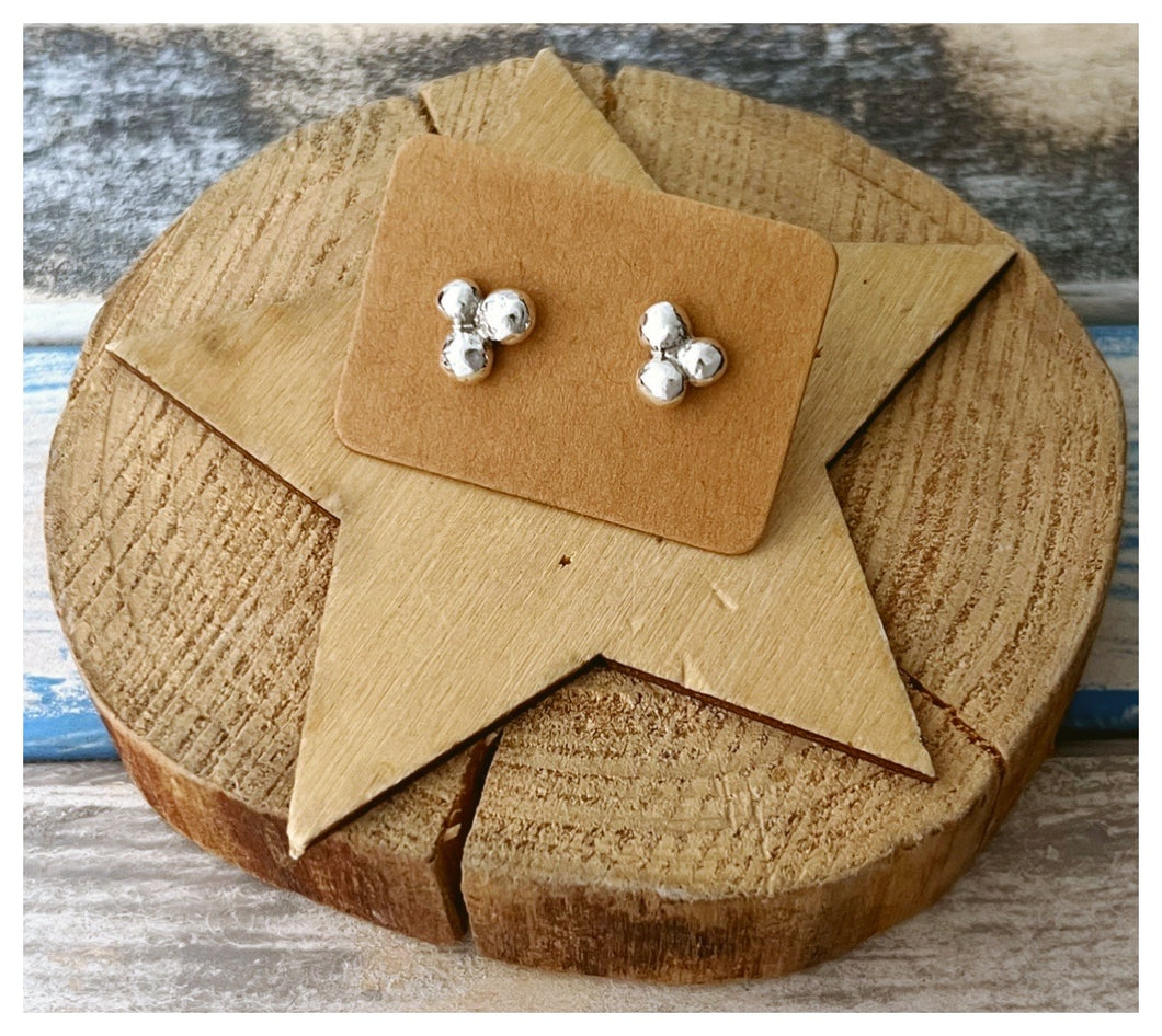 Granulated Ear Studs - FLASH SALE