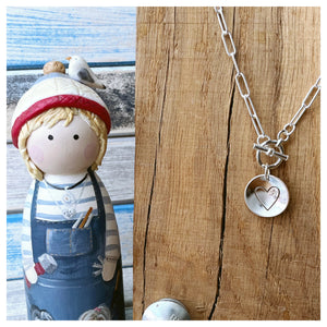 Just be YOU - toggle & clasp necklace