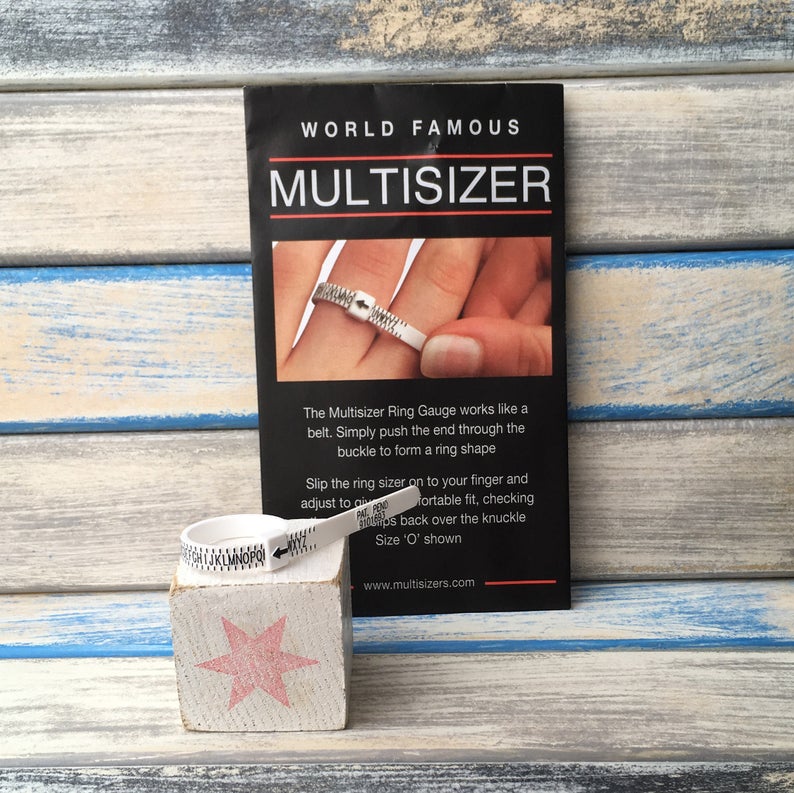 Multisizer - how to easily measure your ring size ! – Scruffy Dog Silver