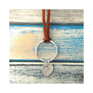 'Best Friend' Sterling Silver Loveheart Charm Pendant