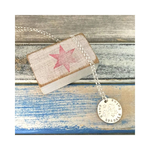 Smile Sparkle Shine Pendant