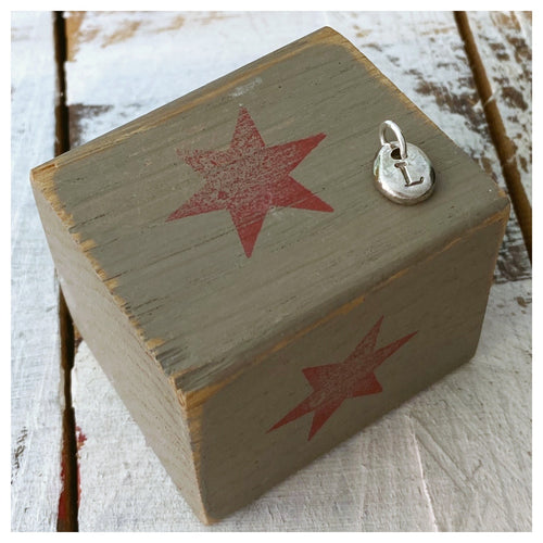 The letter L - Nugget Charm