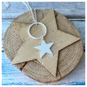 Lasso The Stars - sterling silver pendant