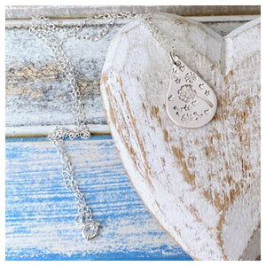Dandelion - sterling silver pendant