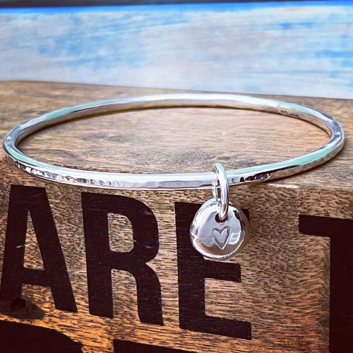 Always - nugget charm bangle