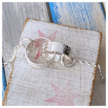 Load image into Gallery viewer, Believe In You - Twin Rings Pendant