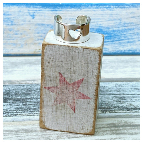 Loveheart MIDI ring - COMMISSION for Ashley