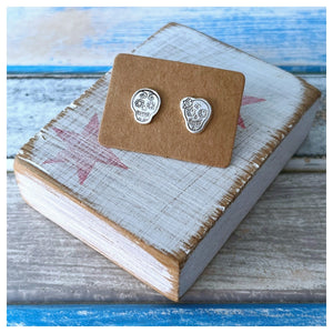 SugarSkull Stud Earrings