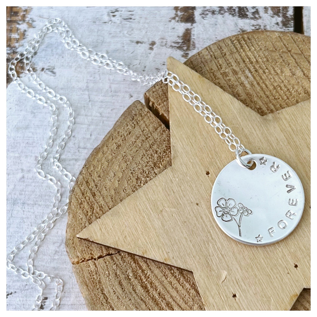 Forget Me Not - Forever Necklace