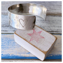 Load image into Gallery viewer, Words to Live By - Sterling Silver Cuff - for ALEX