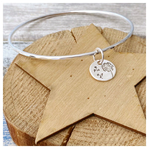 Make a Wish - charm bangle (Made to Order)